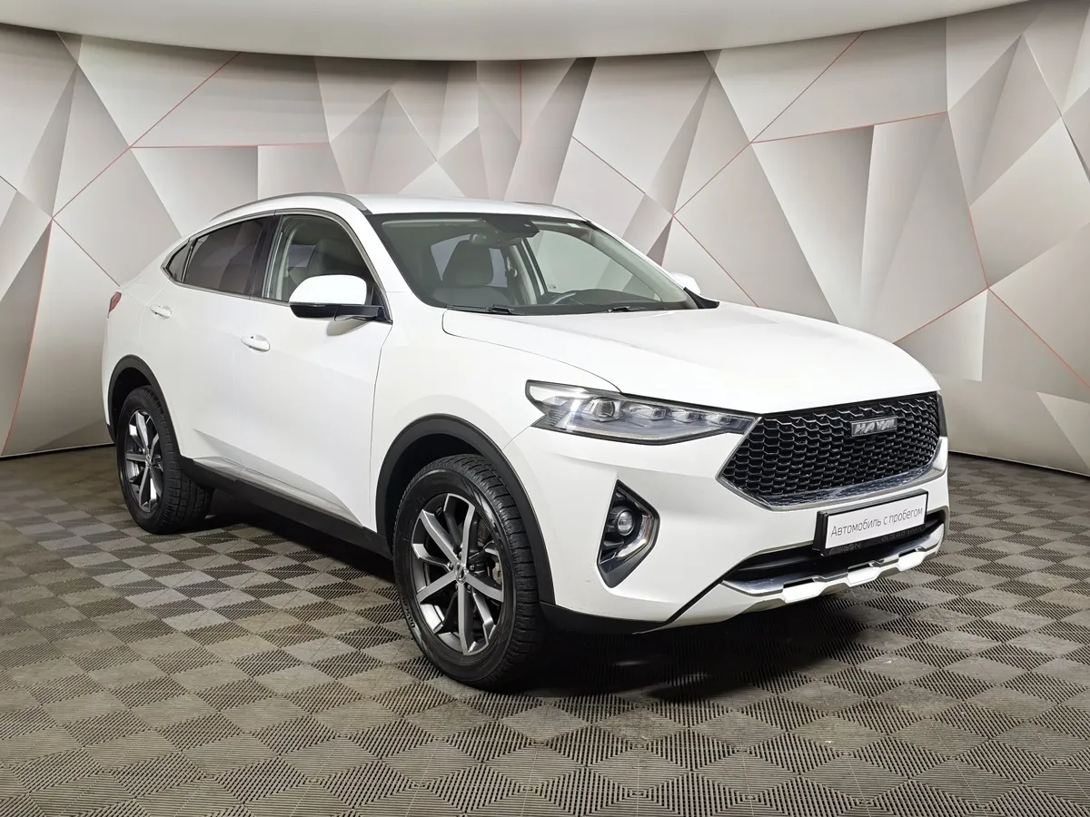 Haval F7x 2.0T AWD 7DCT (190 л.с.) Elite Белый в АВИЛОН. Слайд №3