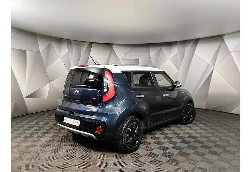 Kia Soul 1.6 AT (132 л.с.) Prestige Голубой в АВИЛОН. Слайд №2