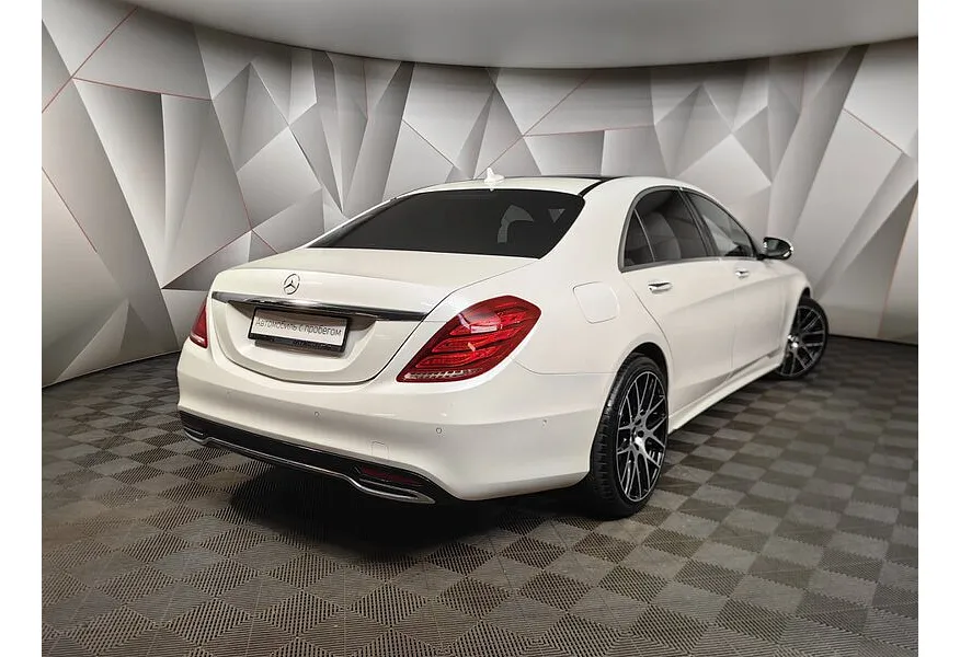 Mercedes-Benz S-Класс S 350 d 9G-Tronic 4Matic длинная база (249 л.с.) Белый в АВИЛОН. Слайд №2
