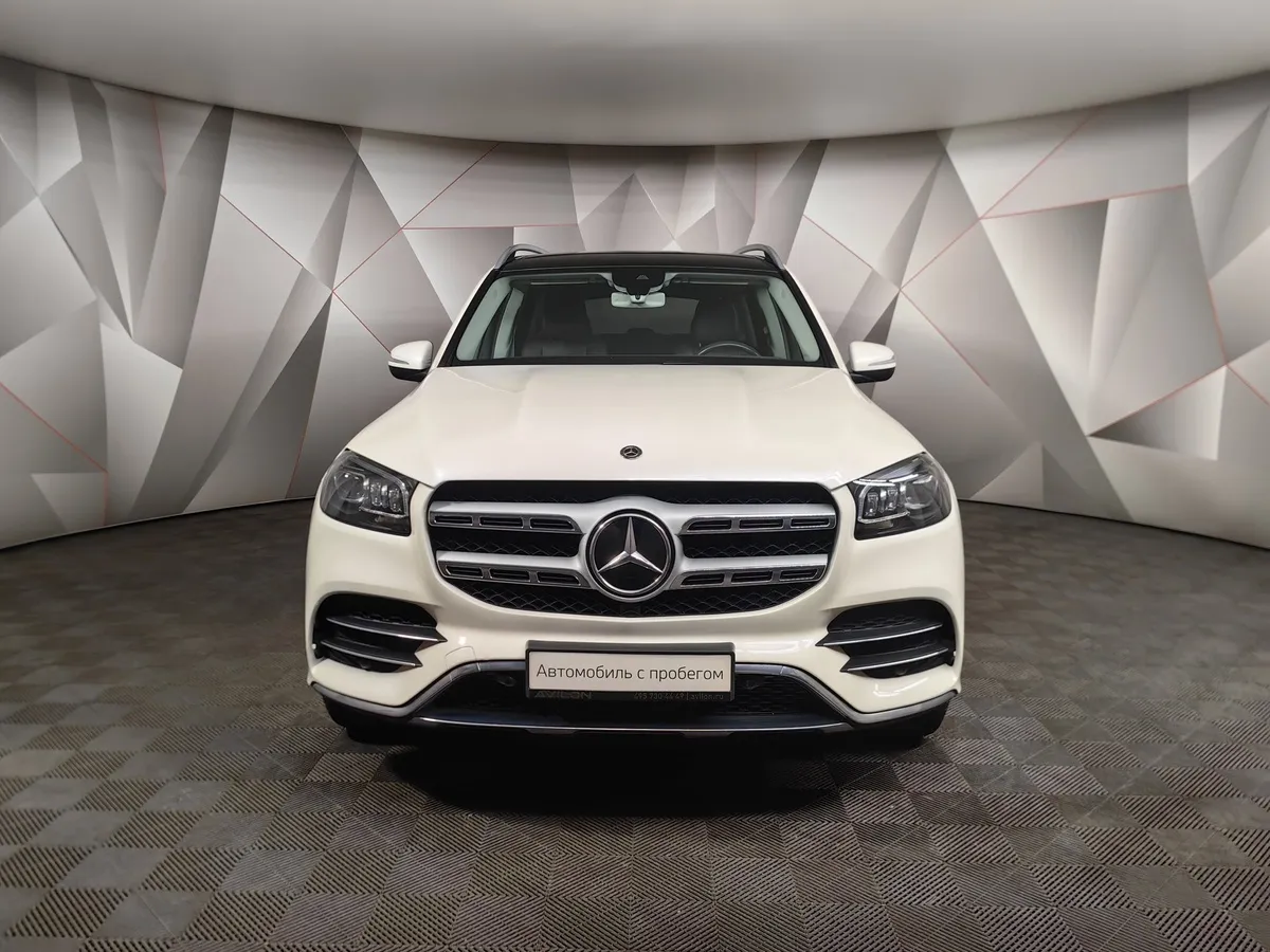Mercedes-Benz GLS 400 d 9G-TRONIC 4Matic (330 л.с.) Premium Белый в АВИЛОН. Слайд №7