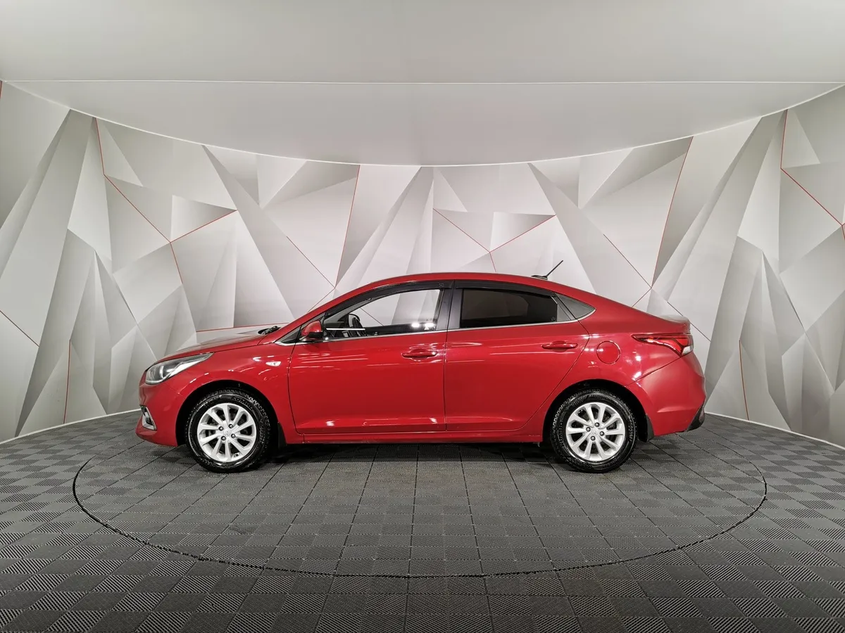 Hyundai Solaris 1.6 AT (123 л.с.) Elegance + Prestige Красный в АВИЛОН. Слайд №5
