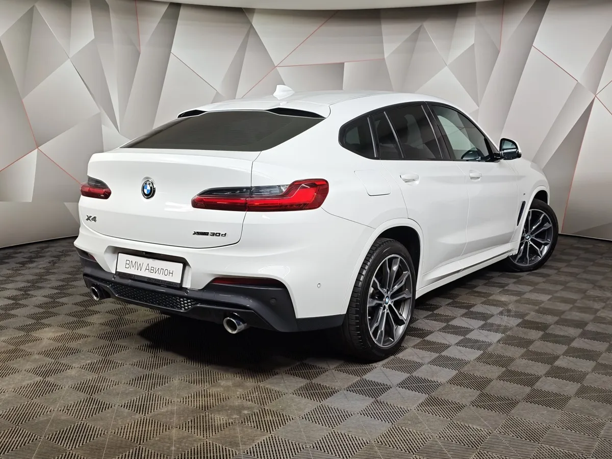 BMW X4 xDrive30d Steptronic (249 л.с.) M Sport Белый в АВИЛОН. Слайд №2