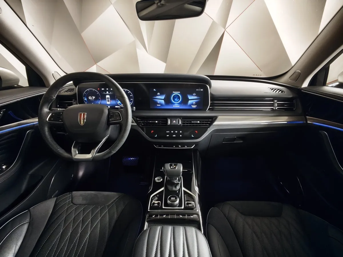 Hongqi HS5 2.0 AT 4WD (218 л.с.) Комфорт 4WD Желтый в АВИЛОН. Слайд №14