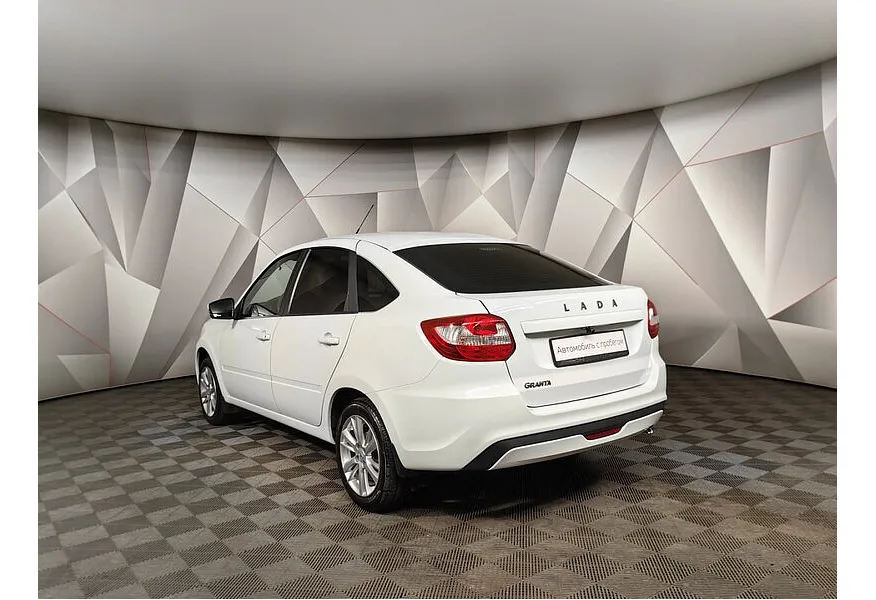ВАЗ (Lada) Granta 1.6 MT 16 кл (106 л.с.) Белый в АВИЛОН. Слайд №6