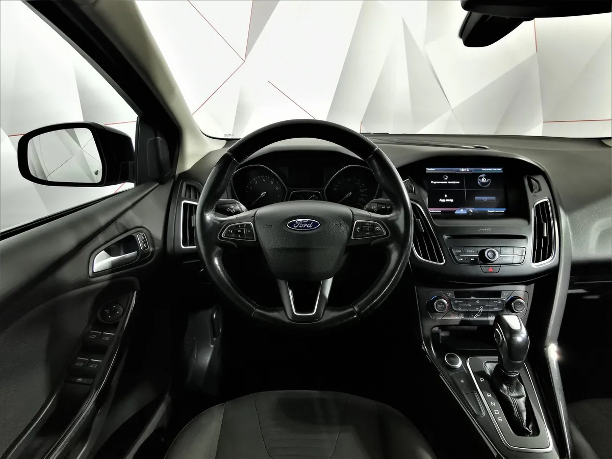 Ford Focus 1.5 EcoBoost AT (150 л.с.) Titanium Черный в АВИЛОН. Слайд №17