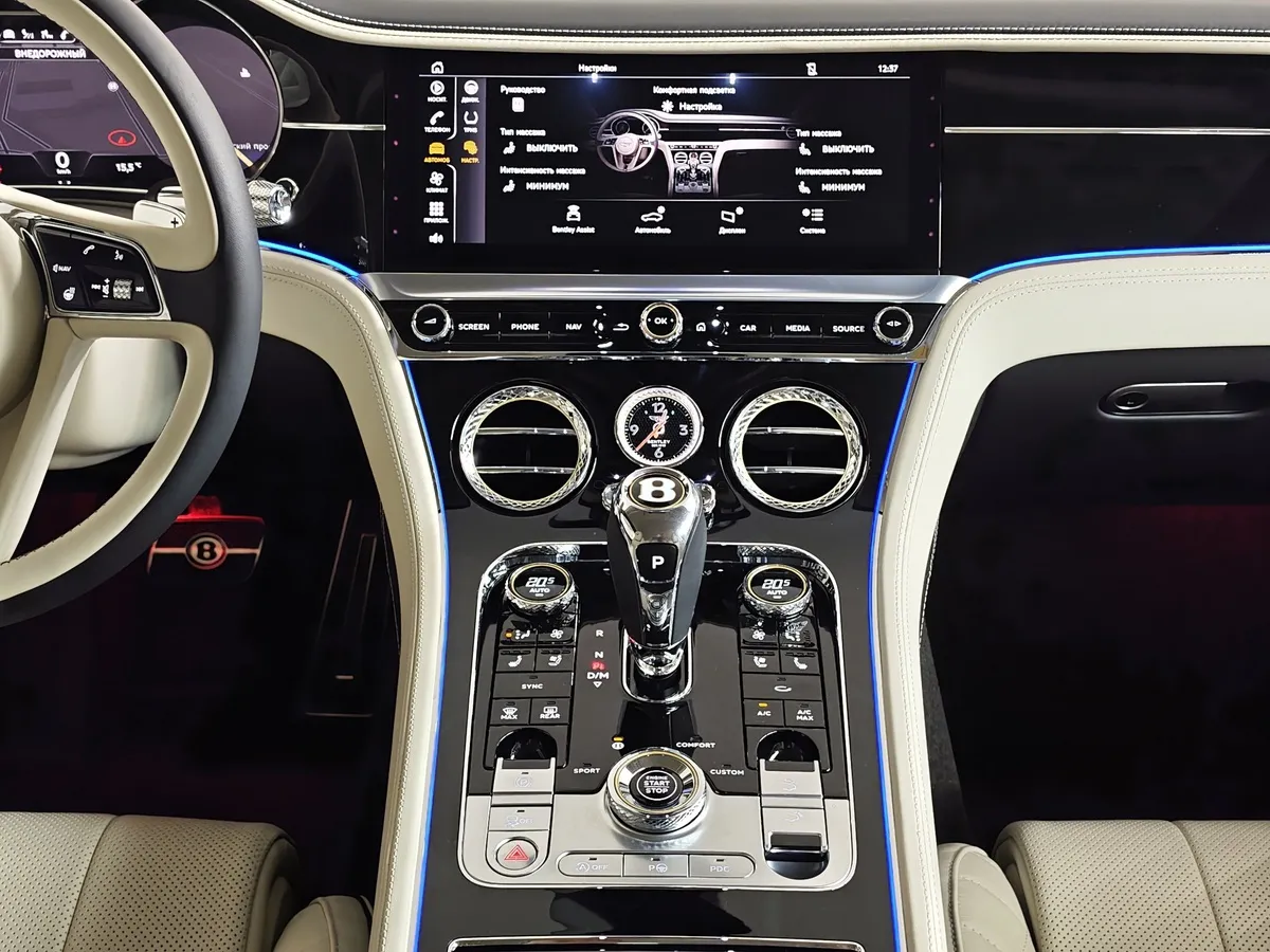 Bentley Continental GT 6.0 AWD AMT (635 л.с.) Синий в АВИЛОН. Слайд №15