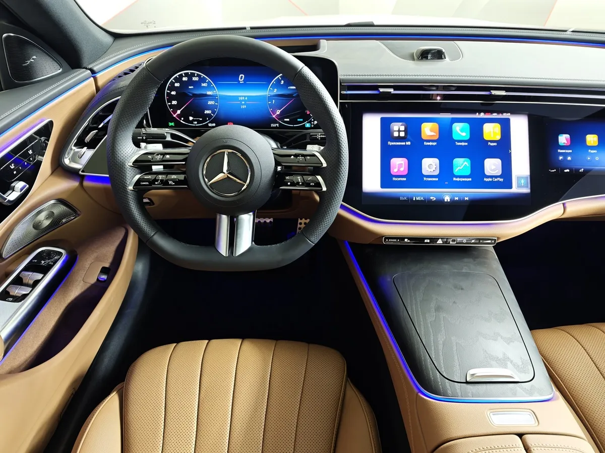 Mercedes-Benz E-Класс E 300 4MATIC (258 л.с.) Белый в АВИЛОН. Слайд №20