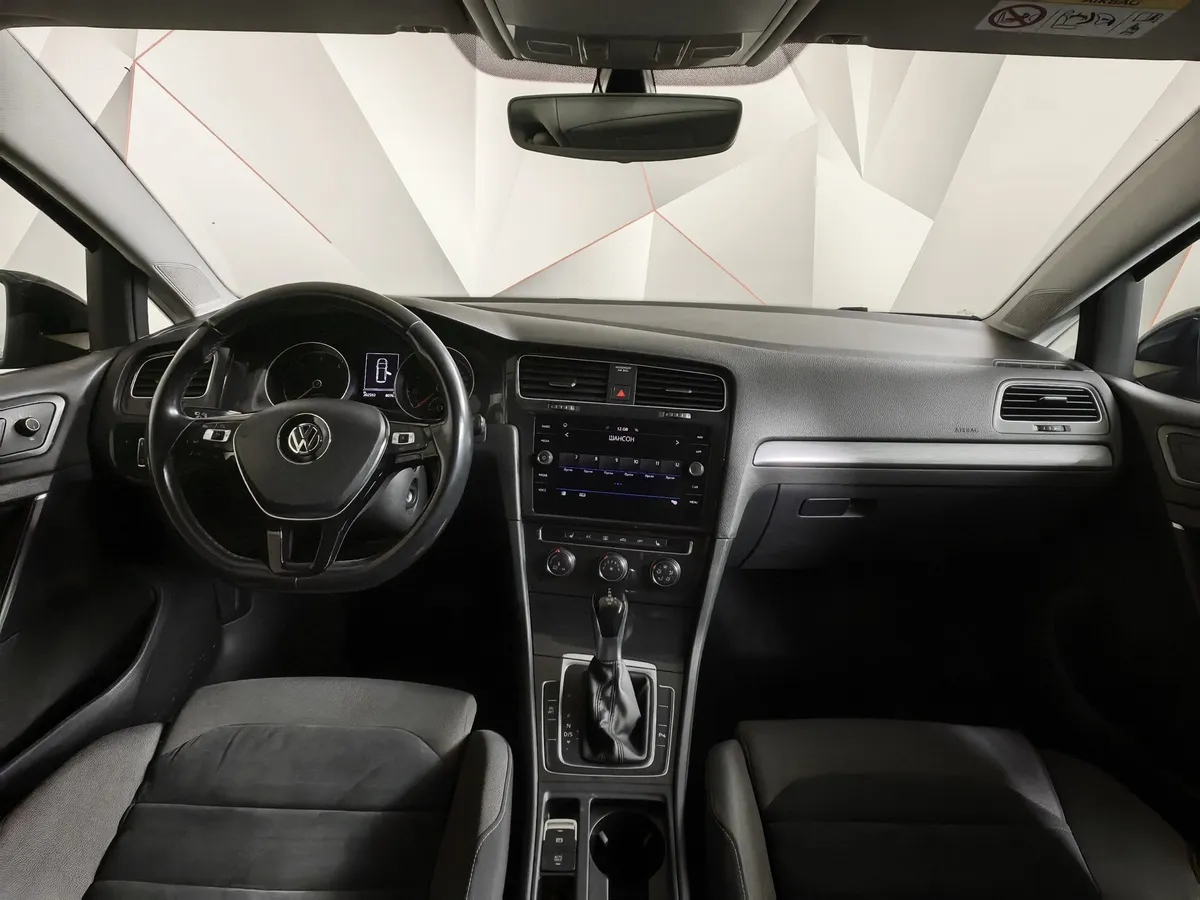 Volkswagen Golf E AT (115 л.с.) Синий в АВИЛОН. Слайд №14