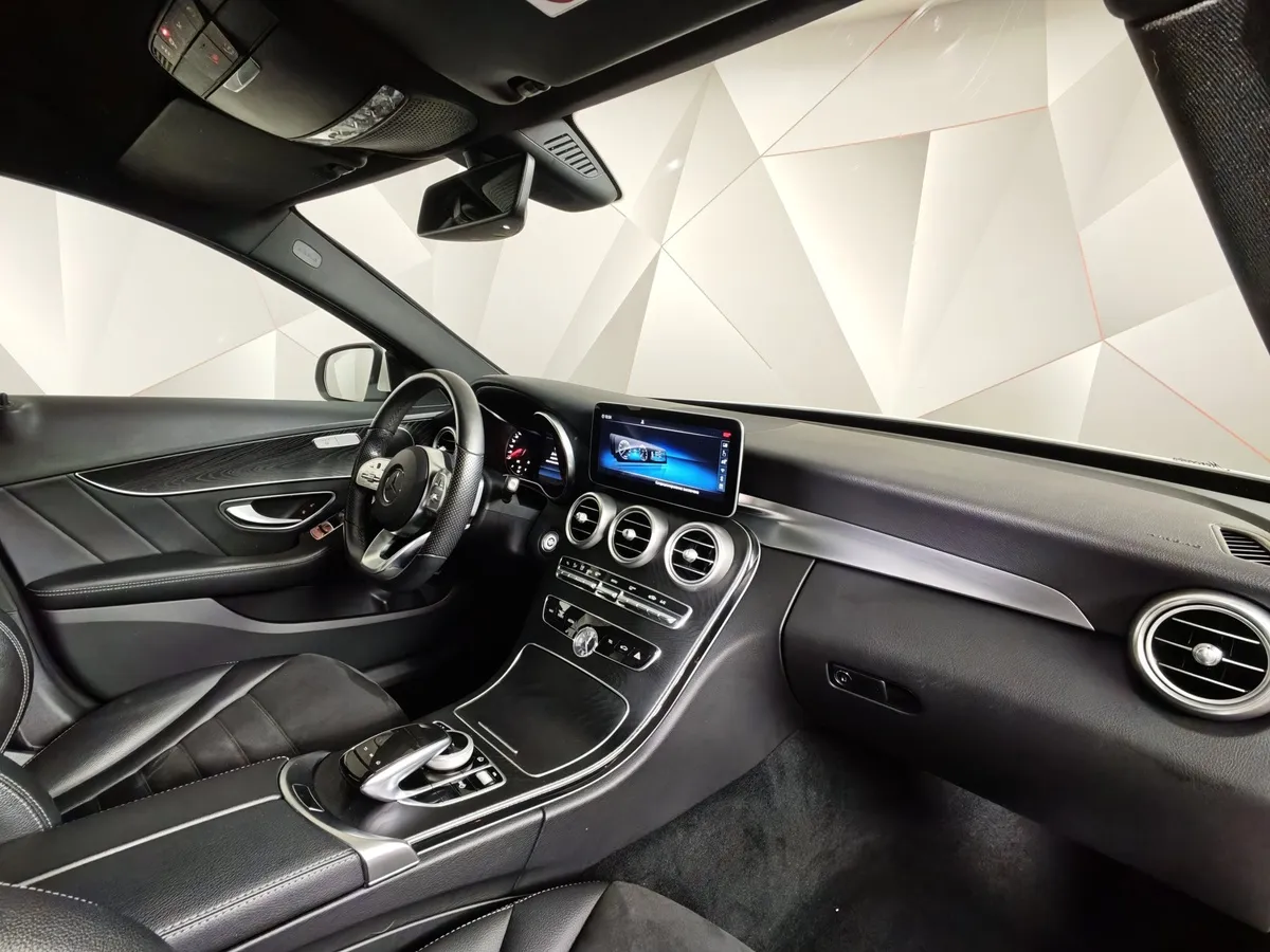 Mercedes-Benz C-Класс C 180 9G-Tronic (150 л.с.) Белый в АВИЛОН. Слайд №13