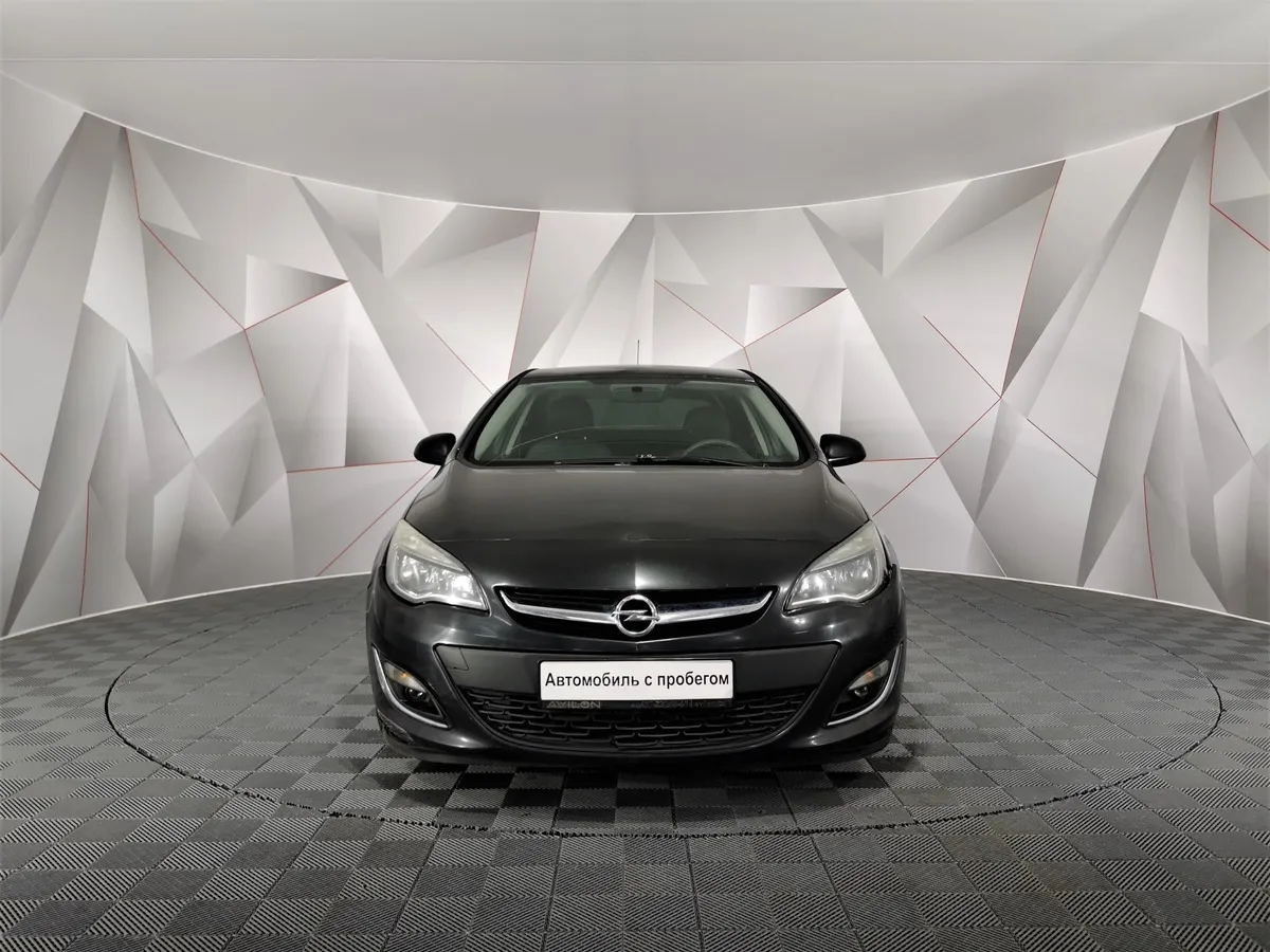 Opel Astra 1.4 Turbo AT (140 л.с.) Черный в АВИЛОН. Слайд №6