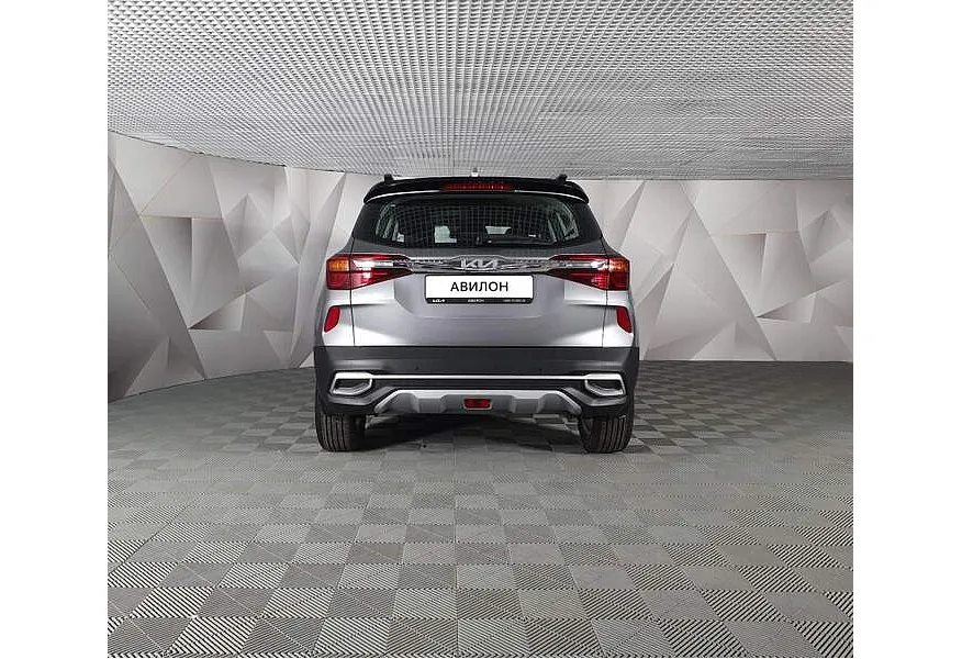 Kia Seltos 1.5 2WD CVT (115 л.с.) Deluxe Серый в АВИЛОН. Слайд №3