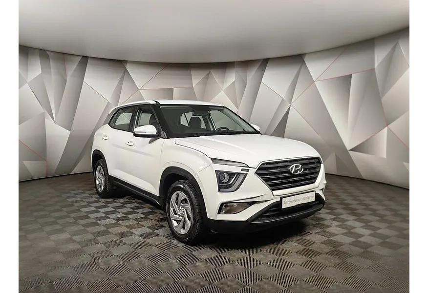 Hyundai Creta 1.6 AT 4WD (121 л.с.) Family Белый в АВИЛОН. Слайд №3
