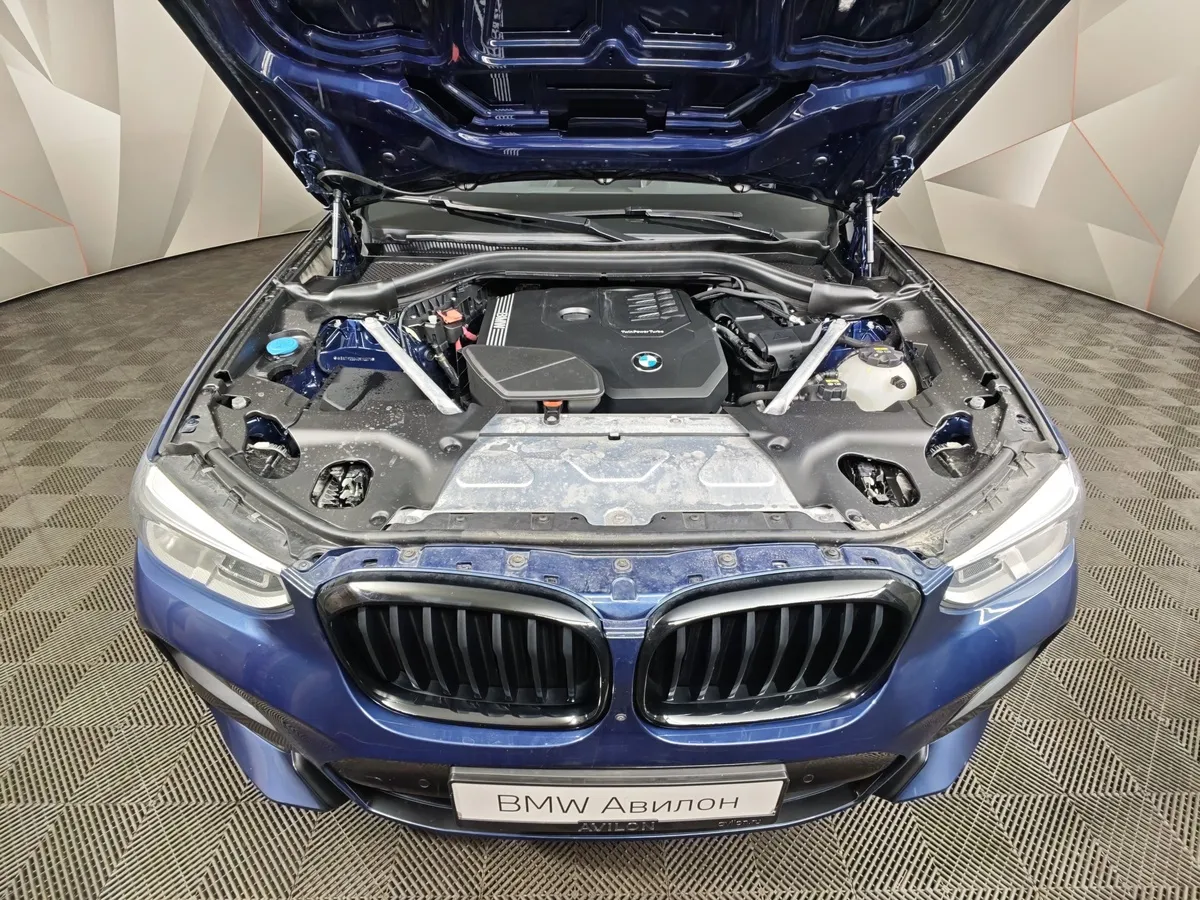 BMW X3 xDrive30i AT (249 л.с.) M Sport Белый в АВИЛОН. Слайд №10