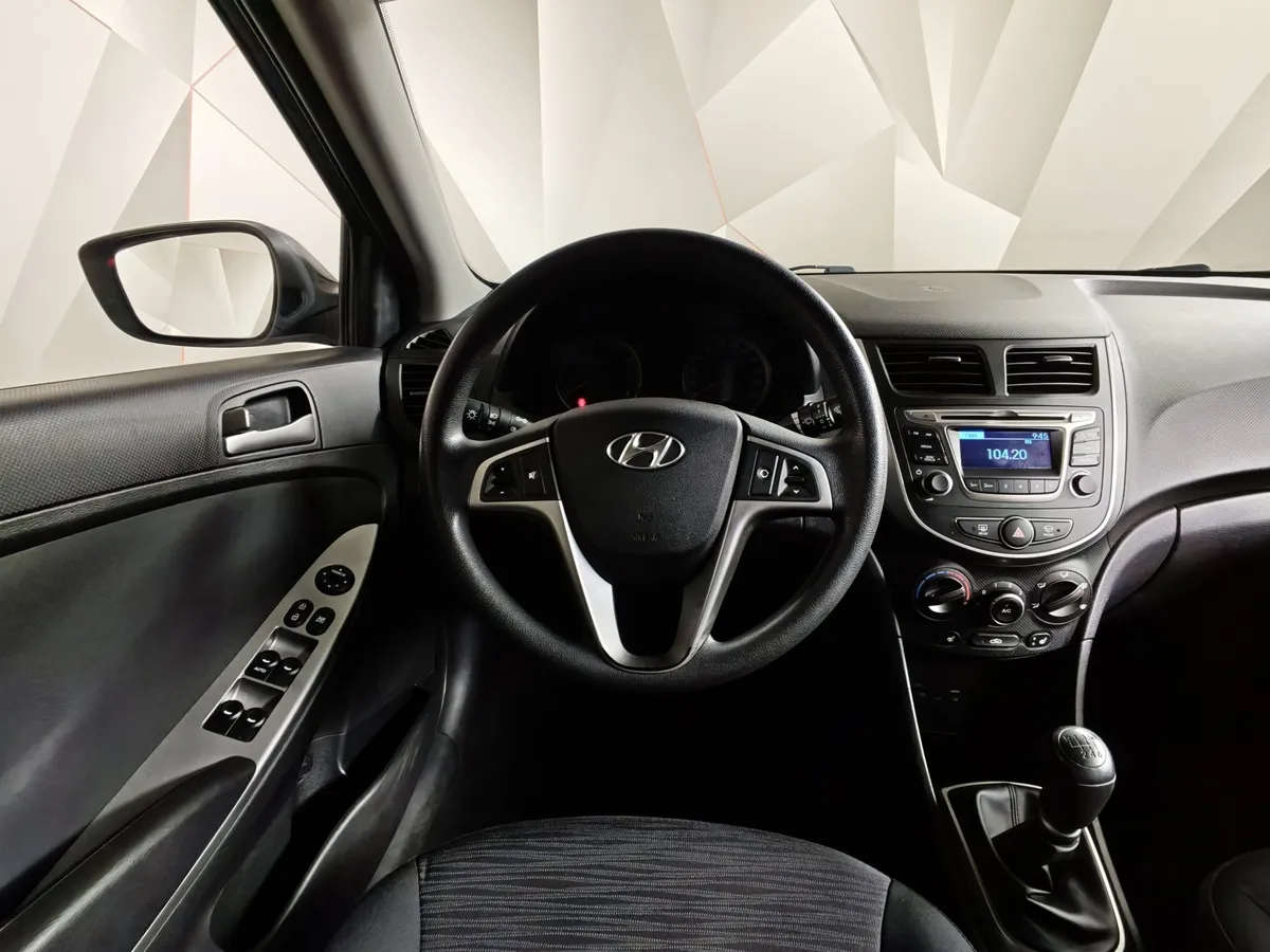 Hyundai Solaris 1.6 MT (123 л.с.) Comfort Серый в АВИЛОН. Слайд №20