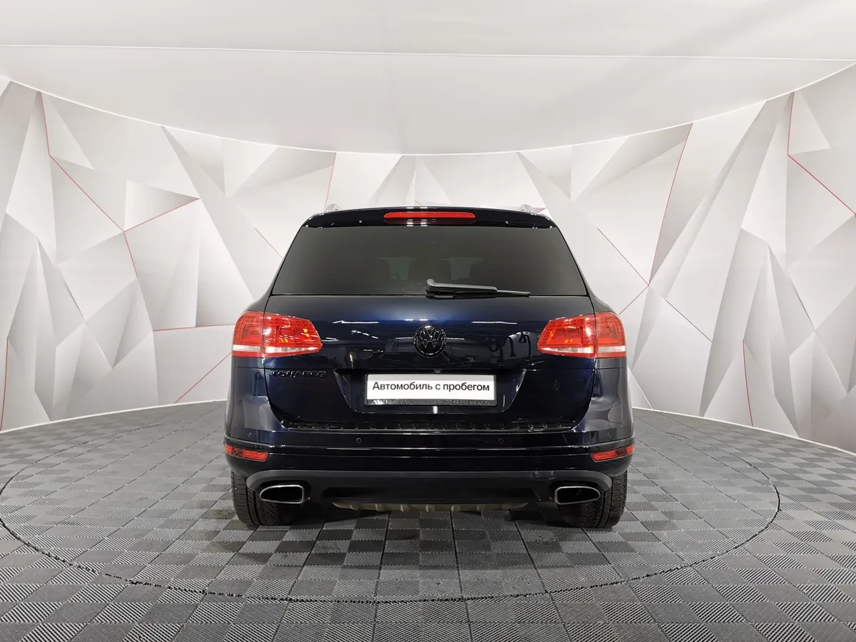 Volkswagen Touareg 3.6 FSI Tiptronic 4Motion (249 л.с.) V6 FSI Синий в АВИЛОН. Слайд №8