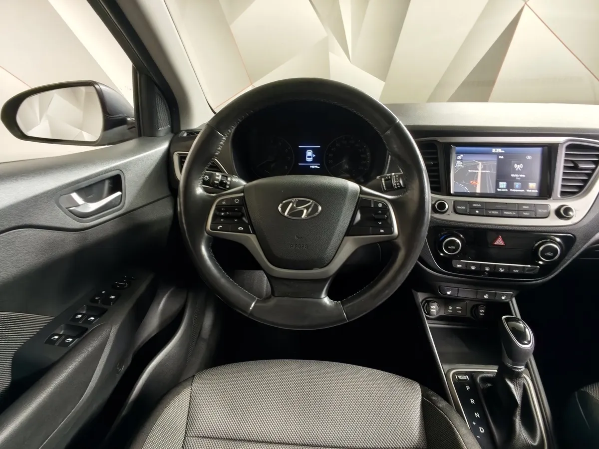Hyundai Solaris 1.6 AT (123 л.с.) Elegance Серый в АВИЛОН. Слайд №20