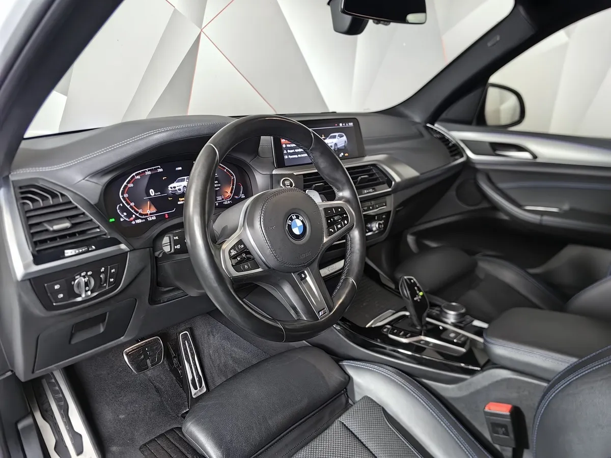 BMW X3 xDrive30i AT (249 л.с.) Белый в АВИЛОН. Слайд №12