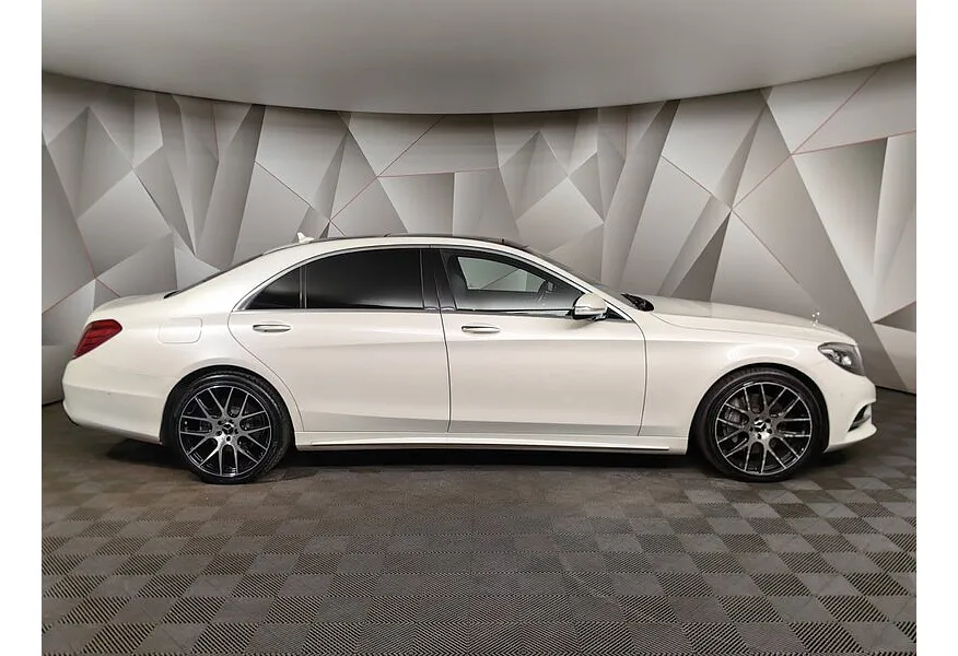 Mercedes-Benz S-Класс S 350 d 9G-Tronic 4Matic длинная база (249 л.с.) Белый в АВИЛОН. Слайд №6