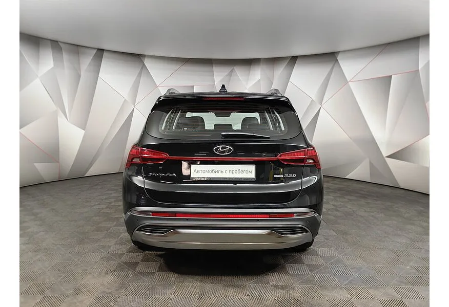 Hyundai Santa Fe 2.2 CRDi AWD 8AT (200 л.с.) Lifestyle Черный в АВИЛОН. Слайд №8