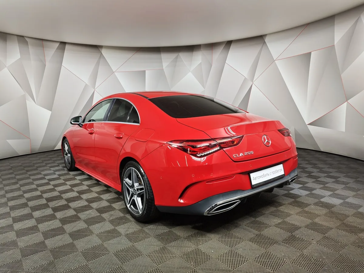 Mercedes-Benz CLA 200 7G-DCT (150 л.с.) Sport Красный в АВИЛОН. Слайд №4