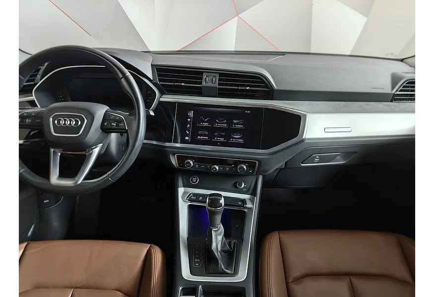 Audi Q3 2.0 TFSI S-tronic quattro (180 л.с.) Design Белый в АВИЛОН. Слайд №15