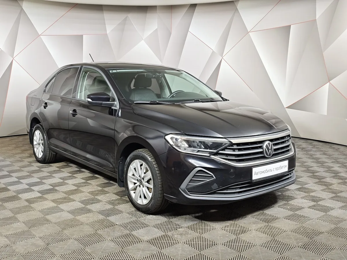 Volkswagen Polo 1.6 MPI AT (110 л.с.) Highline Черный в АВИЛОН. Слайд №3