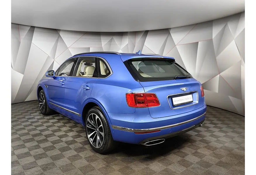 Bentley Bentayga 6.0 AT AWD (608 л.с.) Голубой в АВИЛОН. Слайд №4
