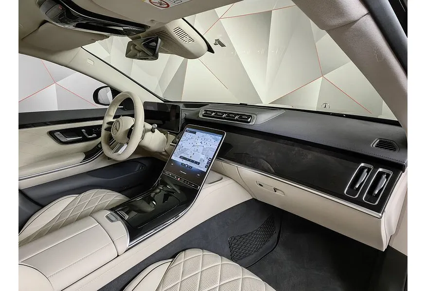 Mercedes-Benz S-Класс S 450 9G-Tronic 4Matic (367 л.с.) Premium Черный в АВИЛОН. Слайд №13