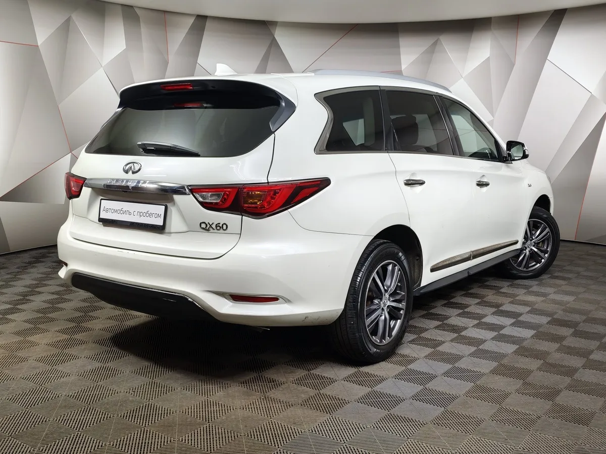 Infiniti QX60 3.5 CVT AWD (262 л.с.) Белый в АВИЛОН. Слайд №2