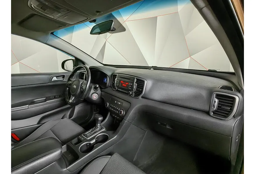 Kia Sportage 2.0 AT 4WD (150 л.с.) Comfort Коричневый в АВИЛОН. Слайд №13