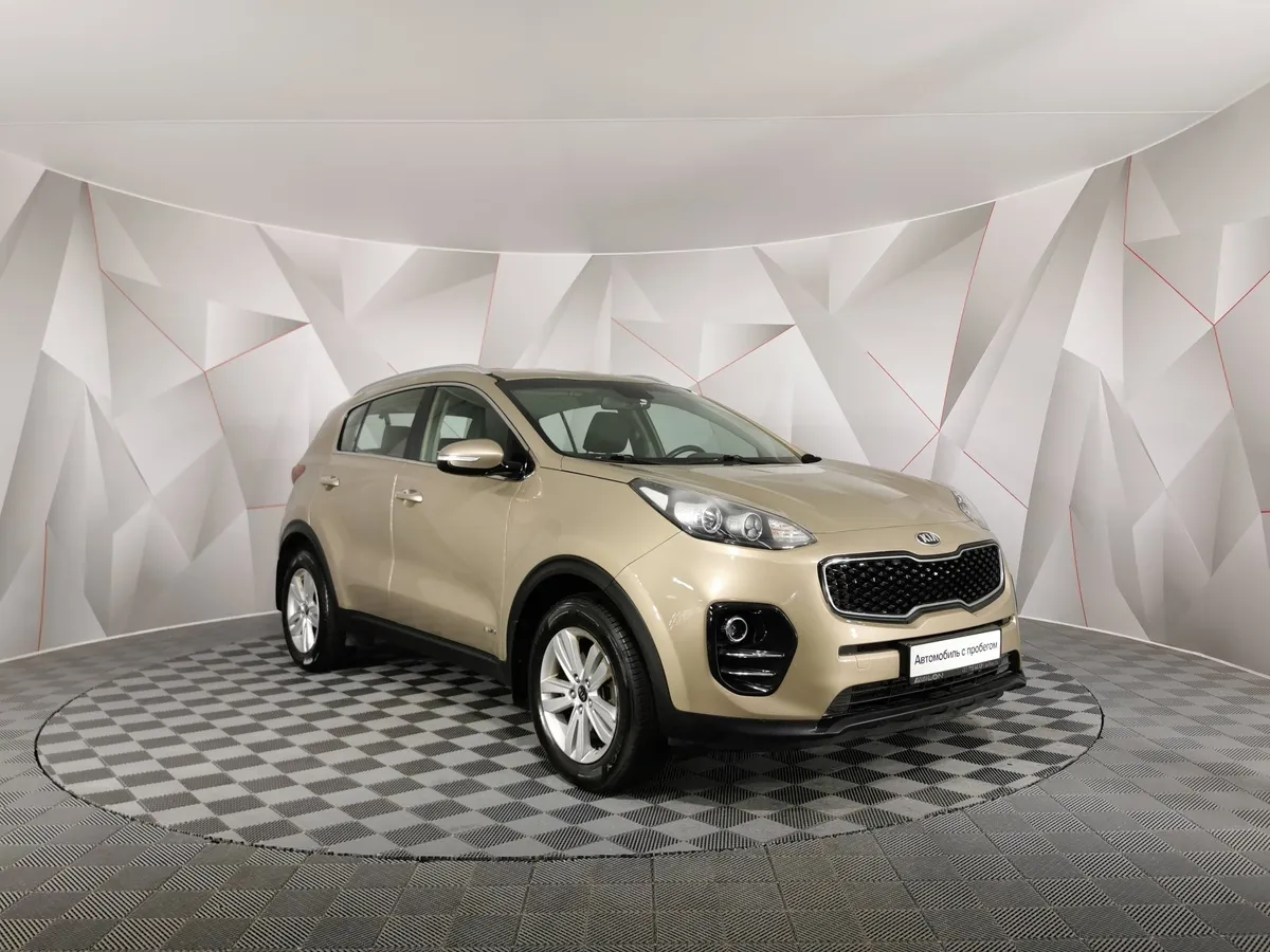 Kia Sportage 2.0 AT 4WD (150 л.с.) Luxe Коричневый в АВИЛОН. Слайд №3