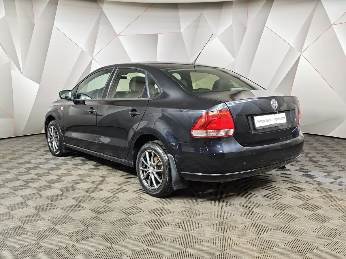 Volkswagen Polo 1.6 Tiptronic (105 л.с.) Черный в АВИЛОН. Слайд №4