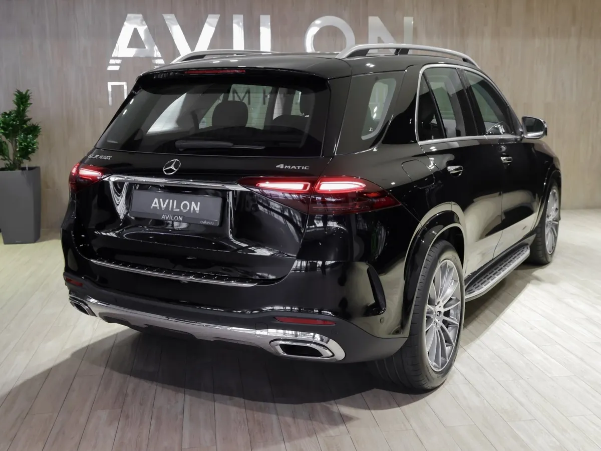 Mercedes-Benz GLE 450 4MATIC 9G-TRONIC (367 л.с.) Черный в АВИЛОН. Слайд №6
