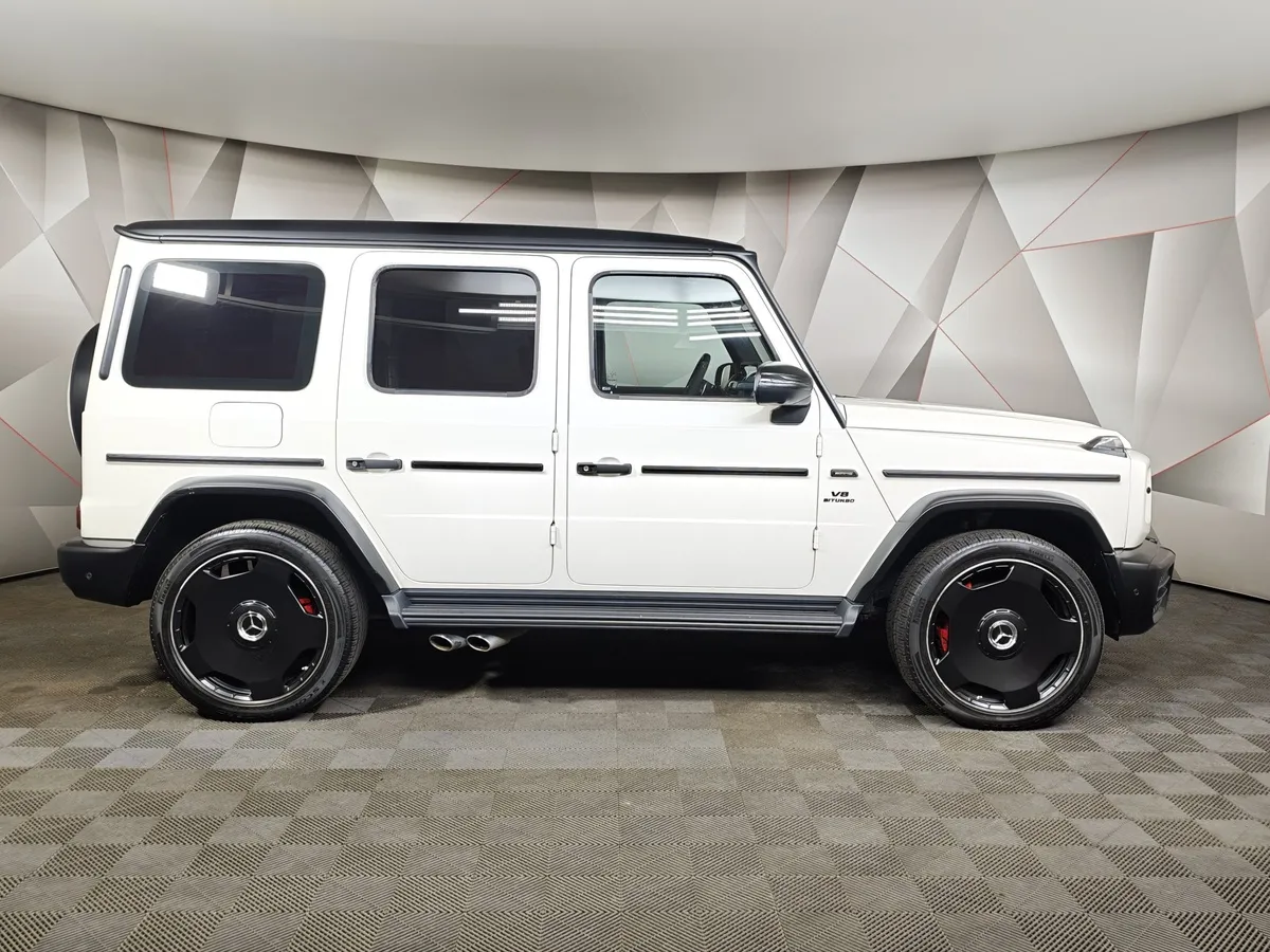 Mercedes-Benz G-Класс G 63 AMG Speedshift 4Matic (585 л.с.) Белый в АВИЛОН. Слайд №6