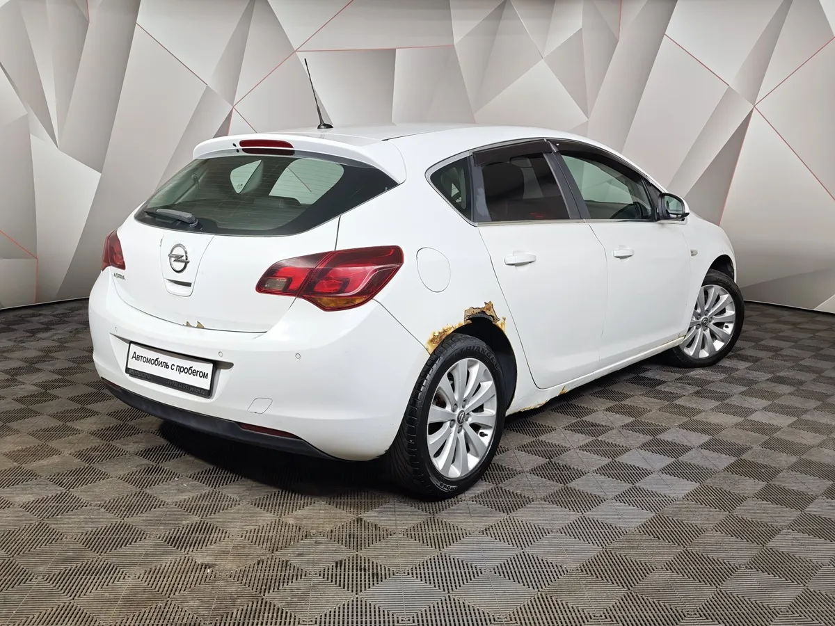 Opel Astra 1.6 AT (115 л.с.) Cosmo Белый в АВИЛОН. Слайд №2