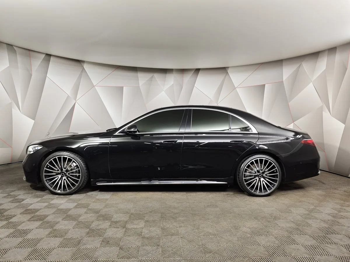 Mercedes-Benz S-Класс S 400 d 9G-Tronic 4Matic (330 л.с.) Premium Черный в АВИЛОН. Слайд №5