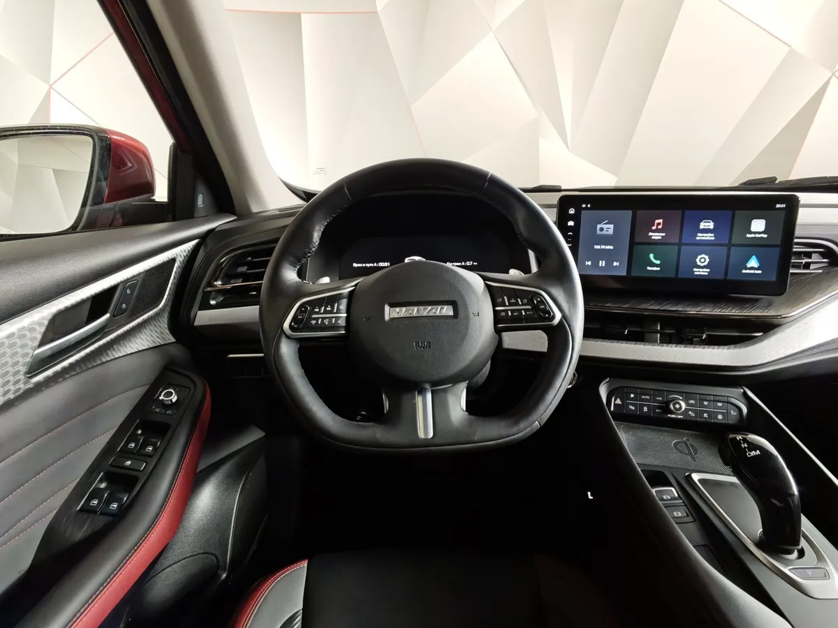 Haval F7x 2.0T AWD 7DCT (190 л.с.) Tech Plus Красный в АВИЛОН. Слайд №19