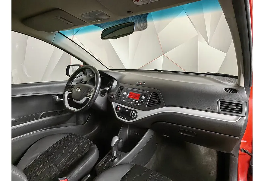Kia Picanto 1.3 AT (85 л.с.) Красный в АВИЛОН. Слайд №11