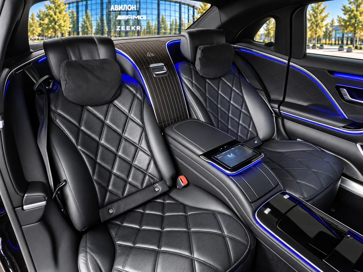 Mercedes-Benz S-Класс Maybach S 580 9G-Tronic 4Matic (503 л.с.) Night Series Черный в АВИЛОН. Слайд №20