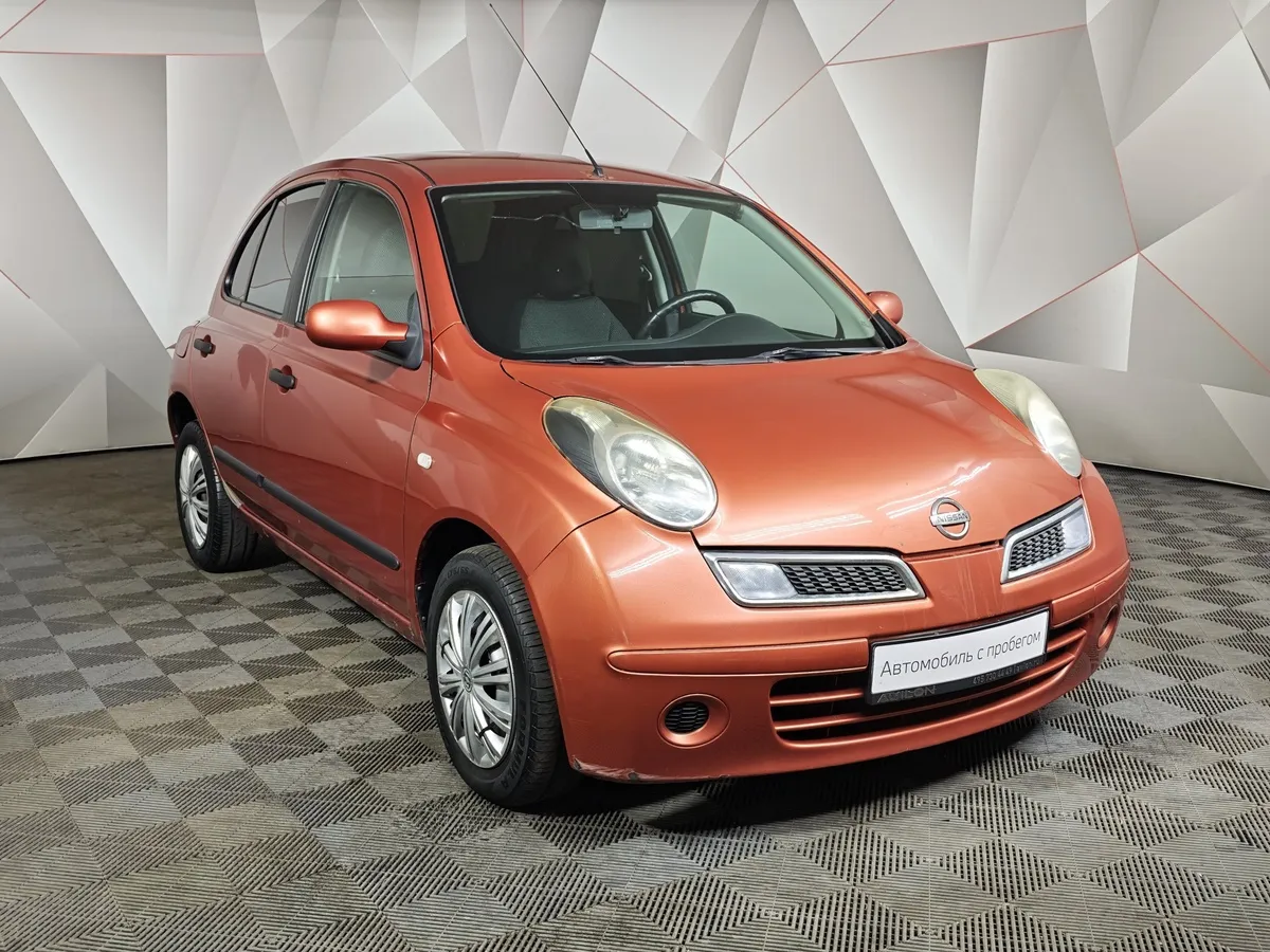 Nissan Micra 1.2 AT (80 л.с.) Оранжевый в АВИЛОН. Слайд №3