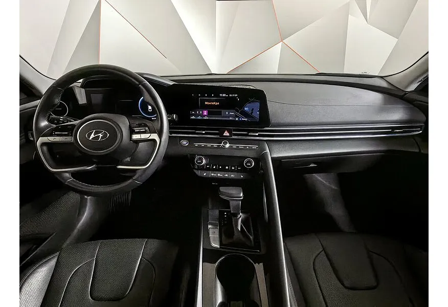 Hyundai Elantra 1.6 AT (128 л.с.) Elegance Красный в АВИЛОН. Слайд №9