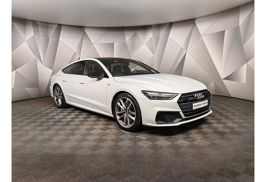 Audi A7 55 TFSI quattro S tronic (340 л.с.) Белый в АВИЛОН. Слайд №3