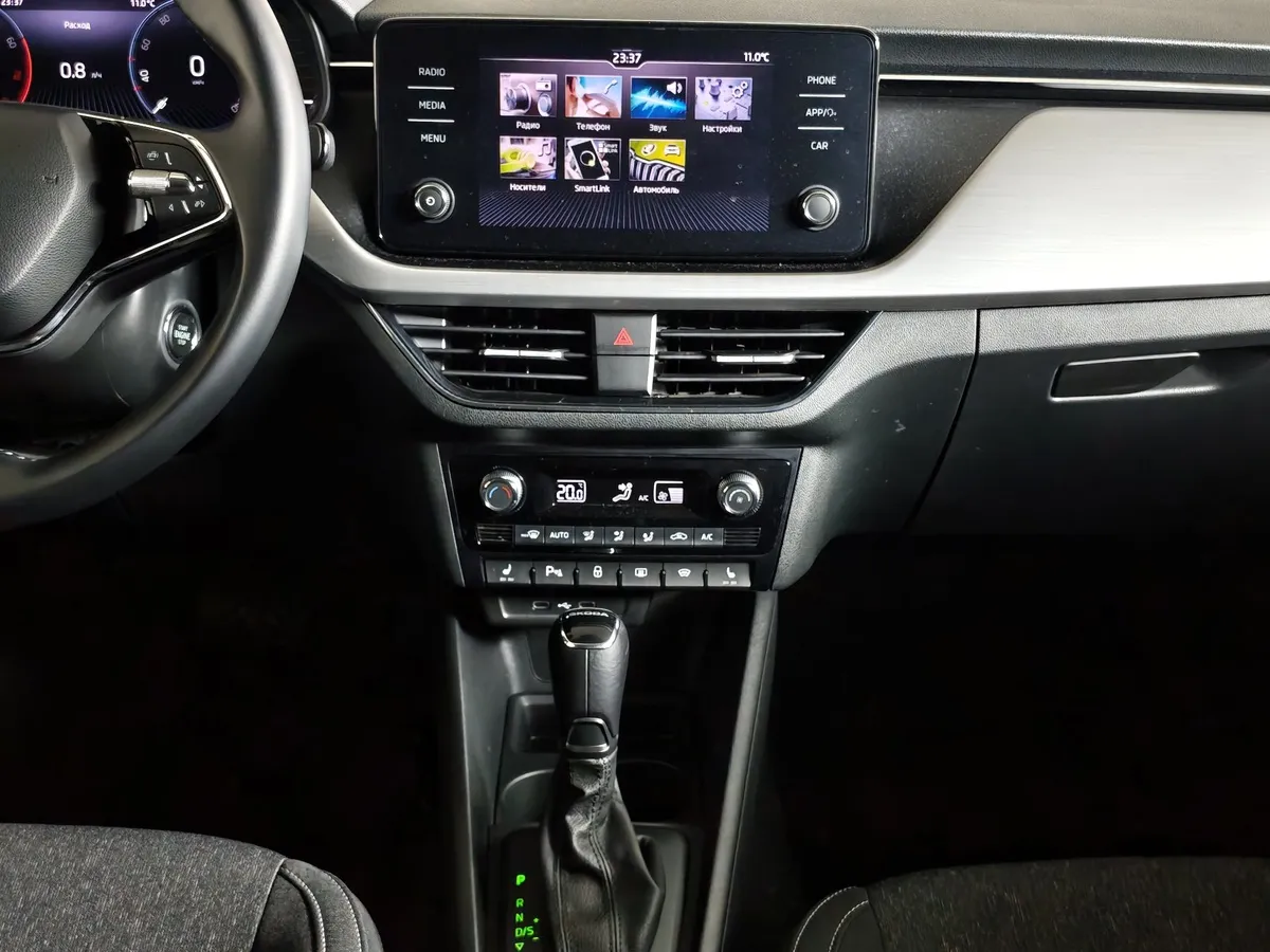 Skoda Rapid 1.4 TSI DSG (125 л.с.) Active Серебристый в АВИЛОН. Слайд №15