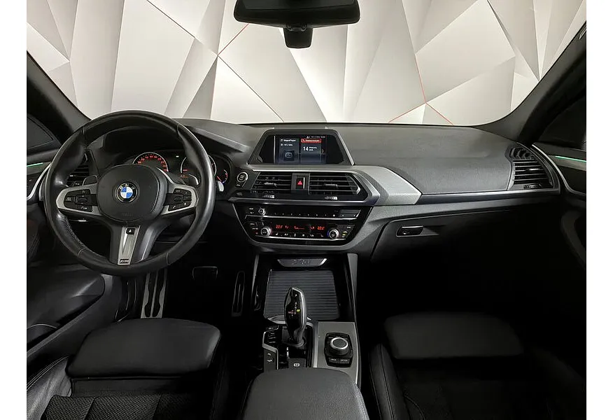 BMW X3 xDrive20d AT (190 л.с.) Серебристый в АВИЛОН. Слайд №11