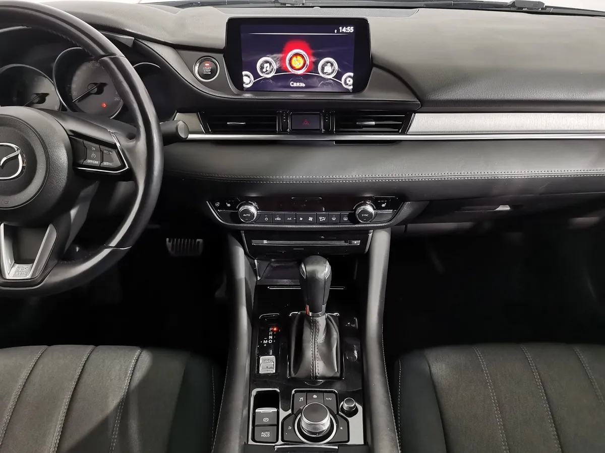 Mazda 6 2.0 SKYACTIV-G AT (150 л.с.) Supreme Черный в АВИЛОН. Слайд №14