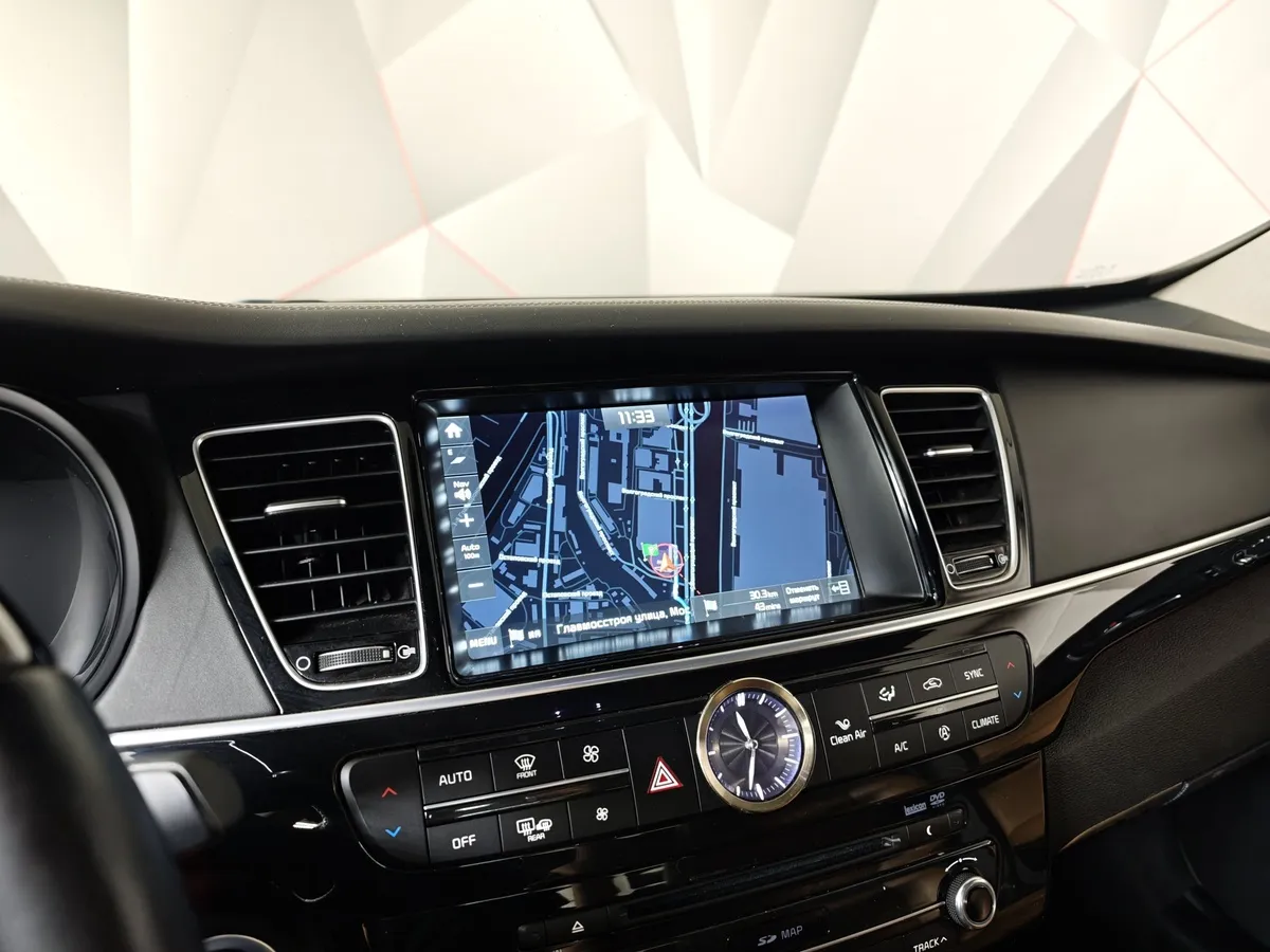 Kia Quoris 3.8 AT (334 л.с.) Premium Черный в АВИЛОН. Слайд №23
