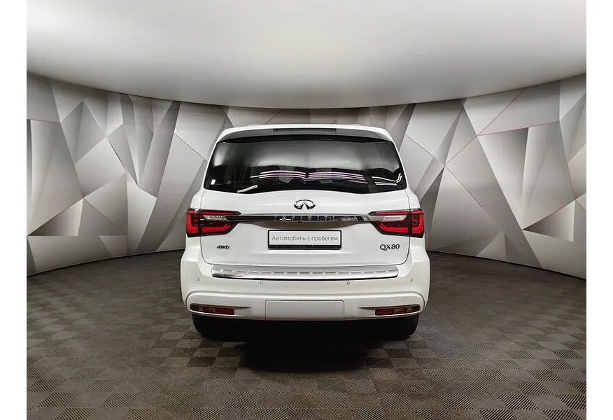 Infiniti QX80 5.6 АТ AWD (405 л.с.) Белый в АВИЛОН. Слайд №8