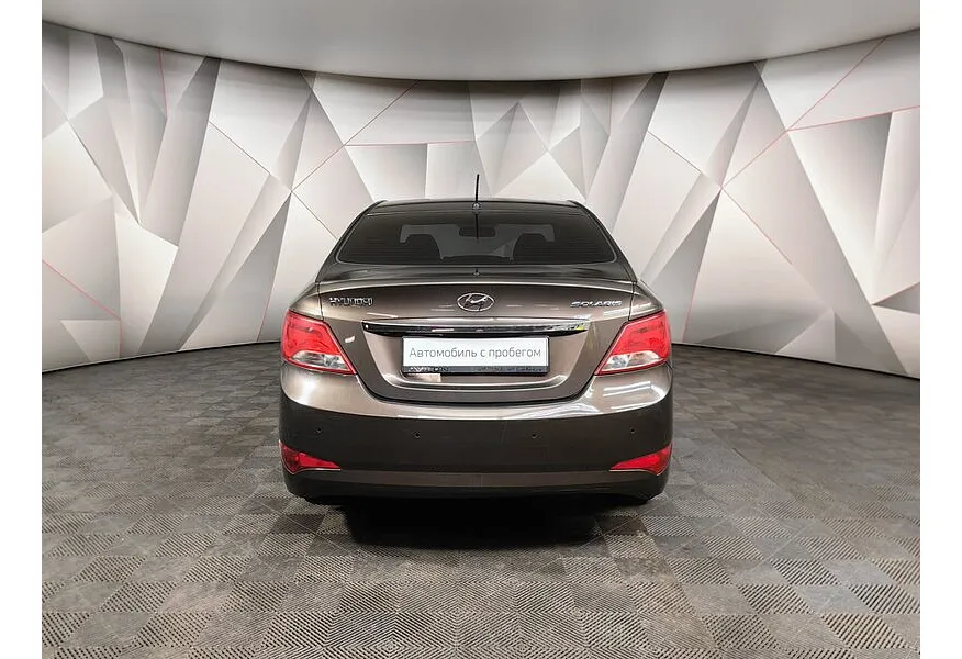 Hyundai Solaris 1.6 AT (123 л.с.) Active Plus Коричневый в АВИЛОН. Слайд №8