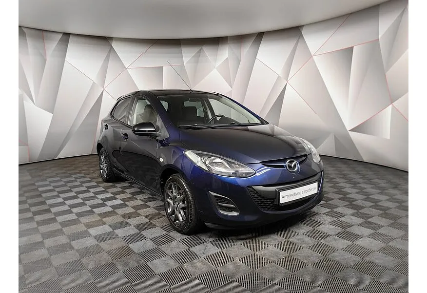 Mazda 2 1.5 AT (103 л.с.) Синий в АВИЛОН. Слайд №3