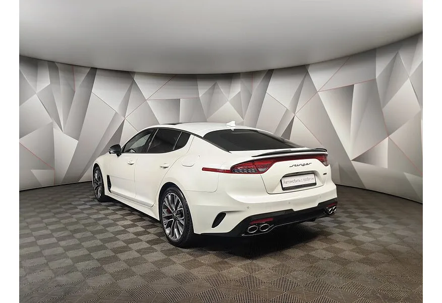 Kia Stinger 2.0 AT AWD (247 л.с.) GT Line Белый в АВИЛОН. Слайд №7